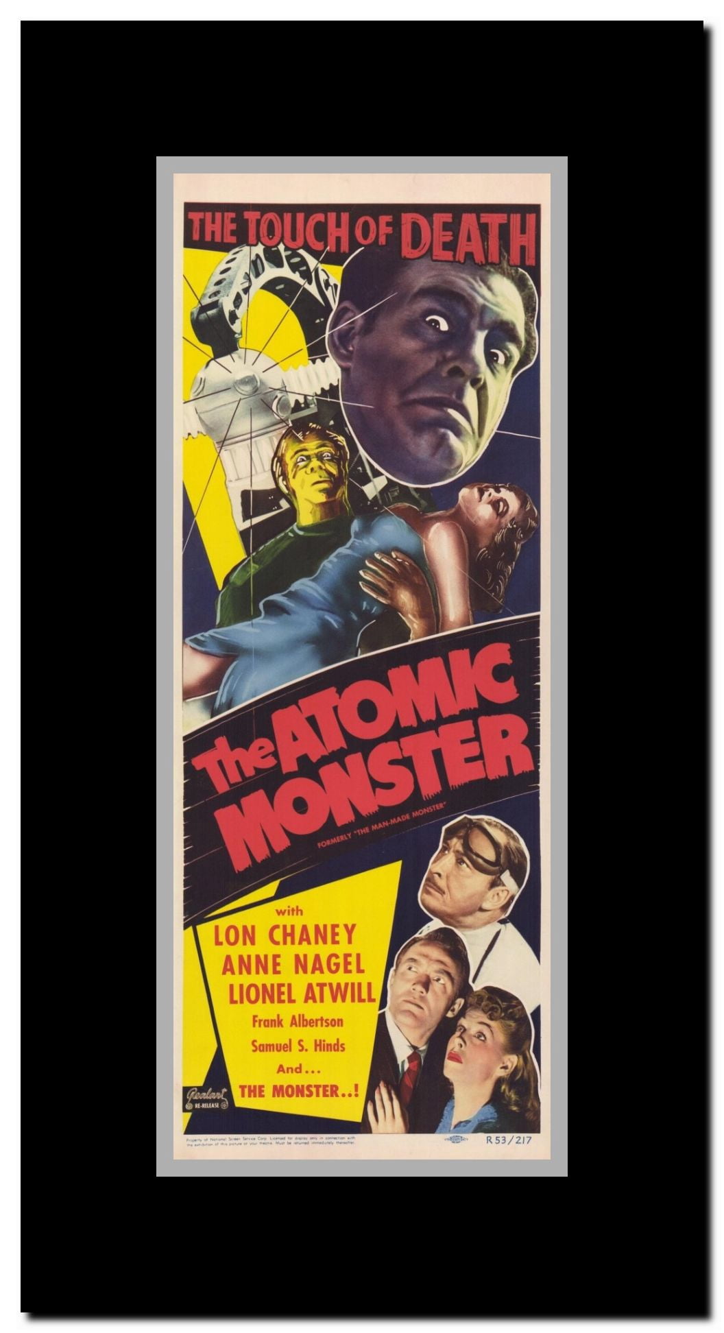 The Atomic Monster Framed Movie Poster