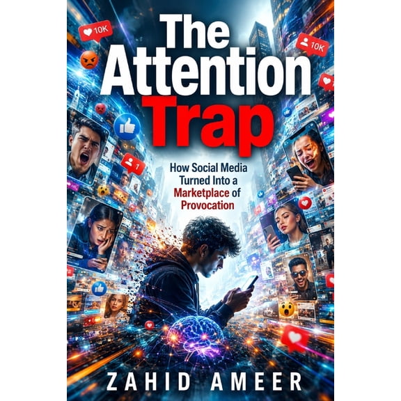 The Attention Trap: How Social Media Turned Into a Marketplace of Provocation: A Deep Investigation into Algorithms, Out, (Paperback)