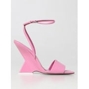 The Attico Heeled Sandals Woman Pink Woman