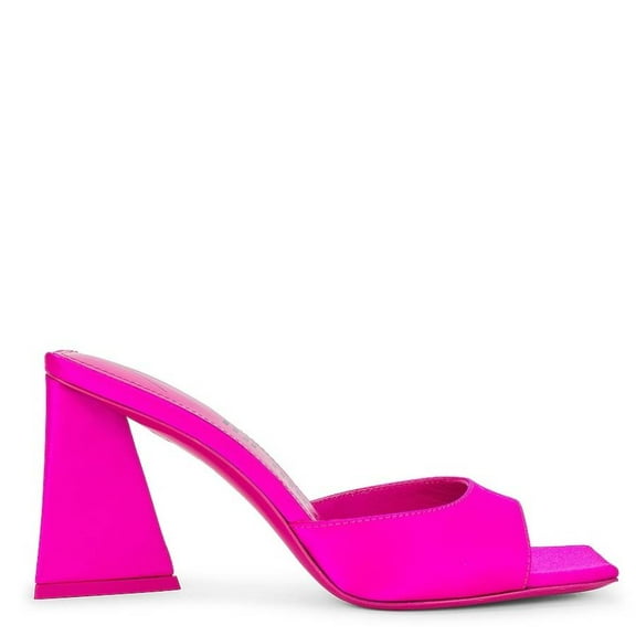 The Attico Mini Devon 85 Satin Sandals, Brand Size 35 ( US Size 5 )