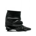 thumbnail image 1 of The Attico Slouchy Black Ankle Boots Black (Women's), 1 of 4