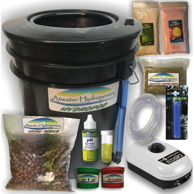 The Atwater HydroPod Standard A/C Powered DWC Deep Water Culture