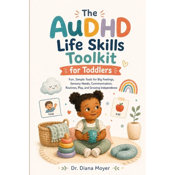 The AuDHD Life Skills Toolkit for Toddlers: Fun, Simple Tools for Big Feelings, Sensory Needs, Communication, Routines, , (Paperback)