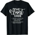 thumbnail image 1 of The Aunt Code Funny Aunt Lover Auntie T-Shirt tee, 1 of 4