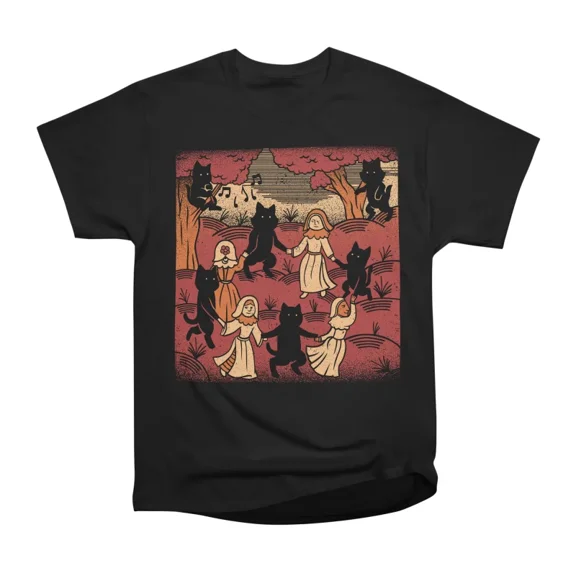 The Autumn Equinox Dance by Tobe Fonseca T-Shirt Tee Gift For Him Merch For Her Apparel Fo