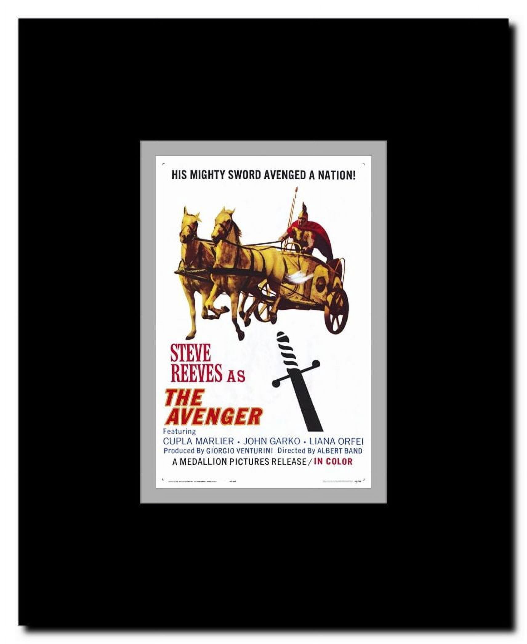 The Avenger Framed Movie Poster