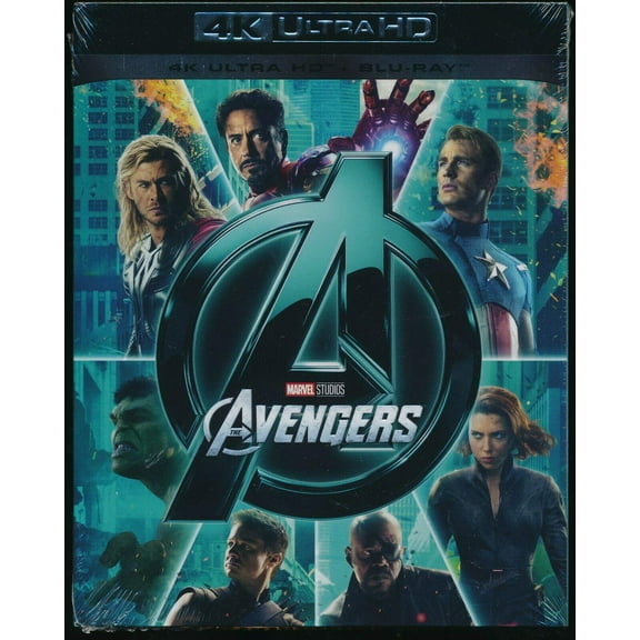 The Avengers (4k+Br) (4K Ultra HD) Downey Jr. Evans Ruffalo Hemsworth Johansson Whedon Joss