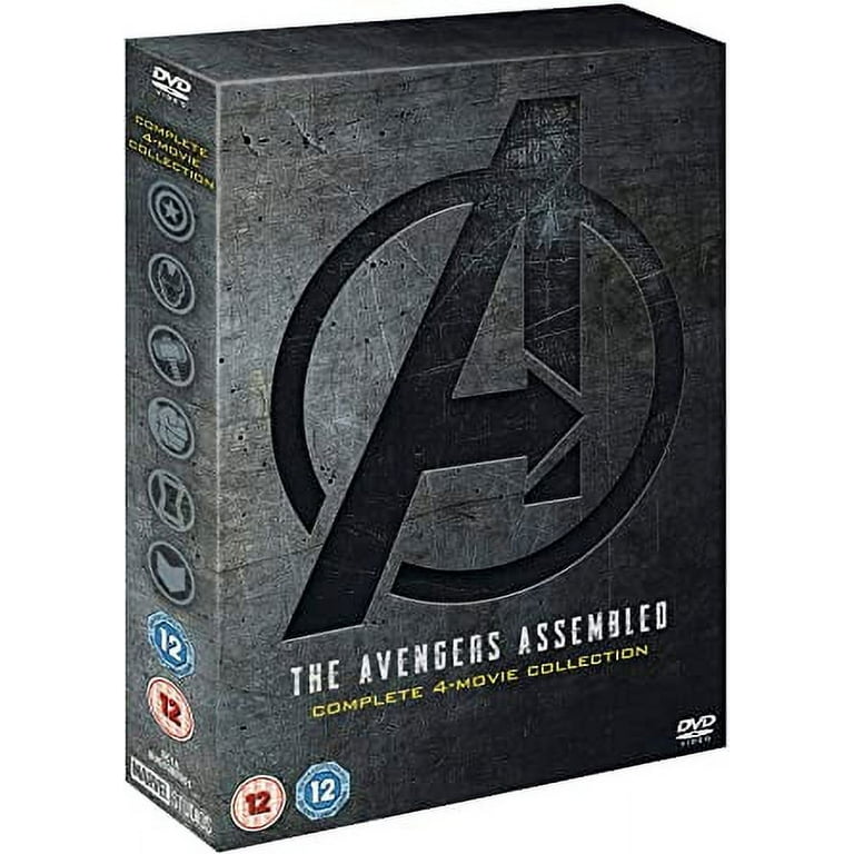 The Avengers Assembled (Complete 4-Movie Collection) ( The Avengers /  Avengers: Age of Ultron / Avengers: Infinity War / Avengers: End Game)  (Non-USA