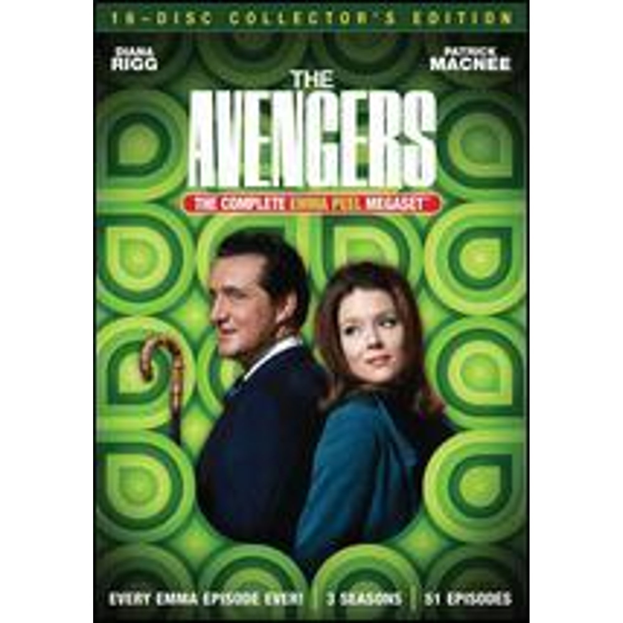 The Avengers 1960s Emma Peel DVD Megaset Collector's Edition