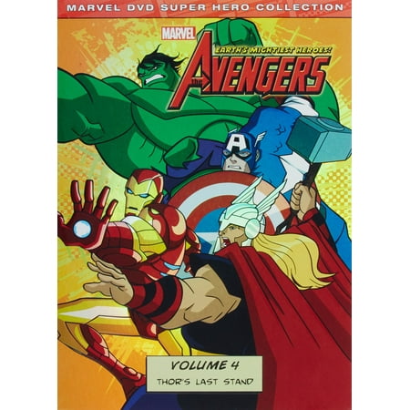 The Avengers: Earth's Mightiest Heroes!: Volume 4: Thor's Last Stand (DVD)