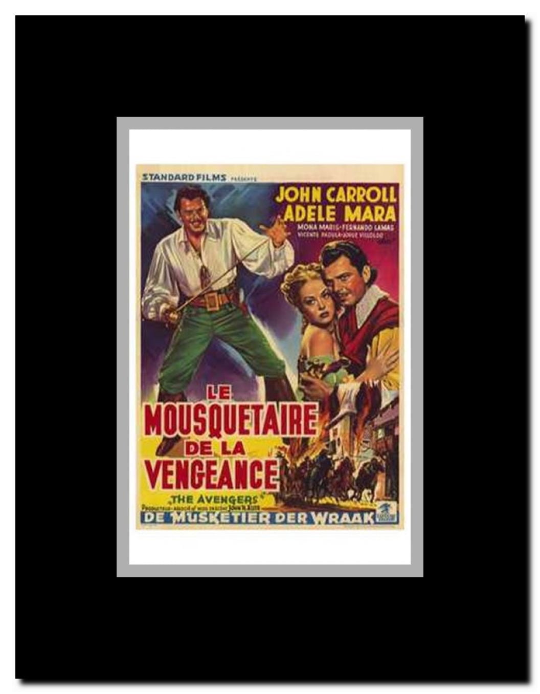 The Avengers Framed Movie Poster