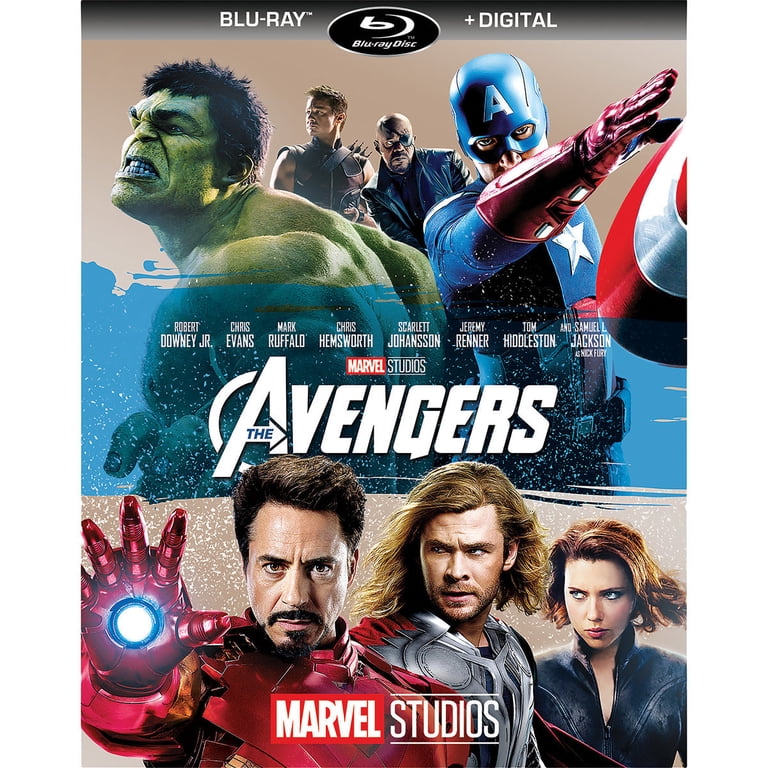 The Avengers (Blu-ray + Digital) - Walmart.com