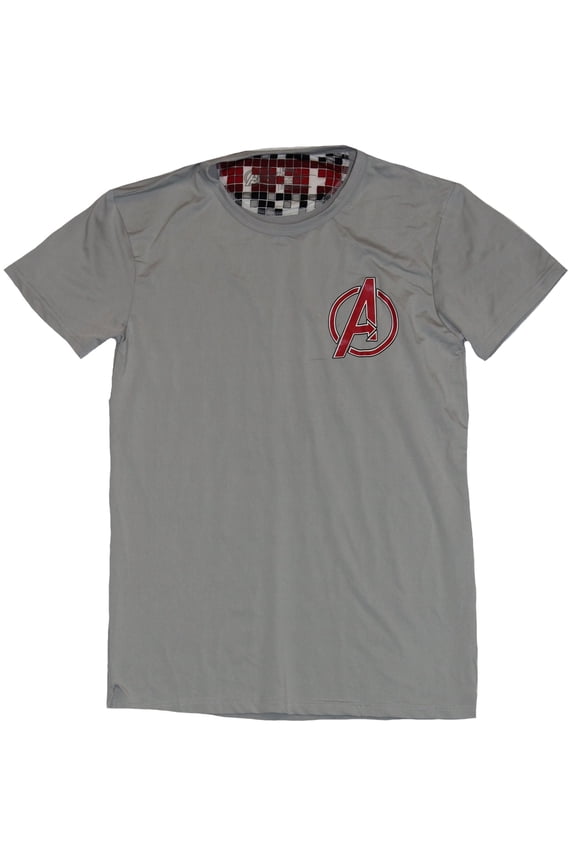 The Avengers Moisture Wicking Mens T-Shirt - Dynamic Stretch Logo (Small)
