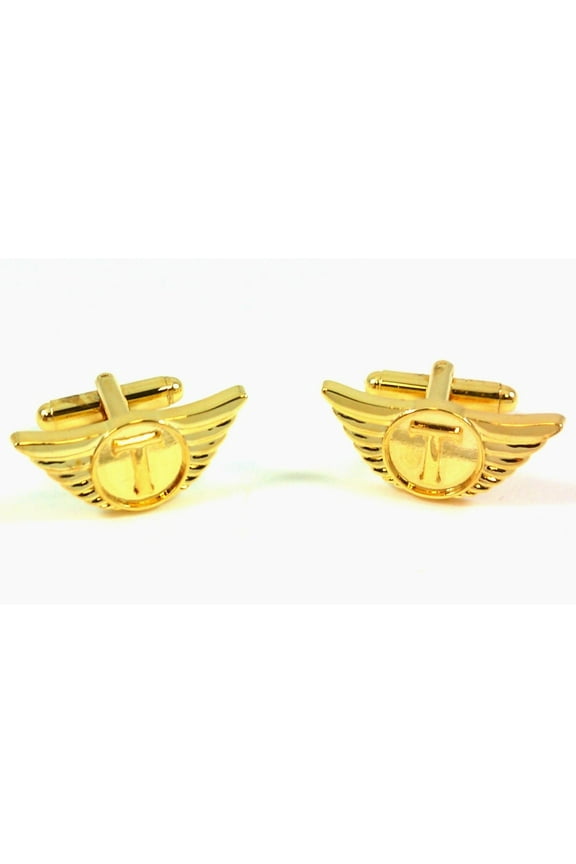 The Avengers Thor Gold Wing Logo Officially Licensed Cufflinks