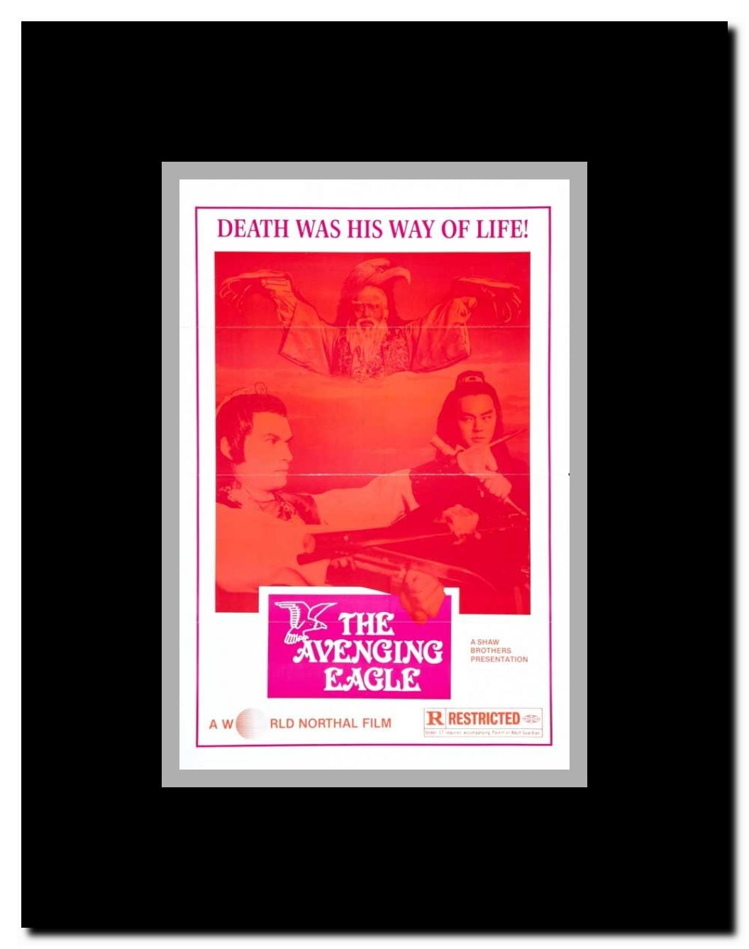 The Avenging Eagle Framed Movie Poster