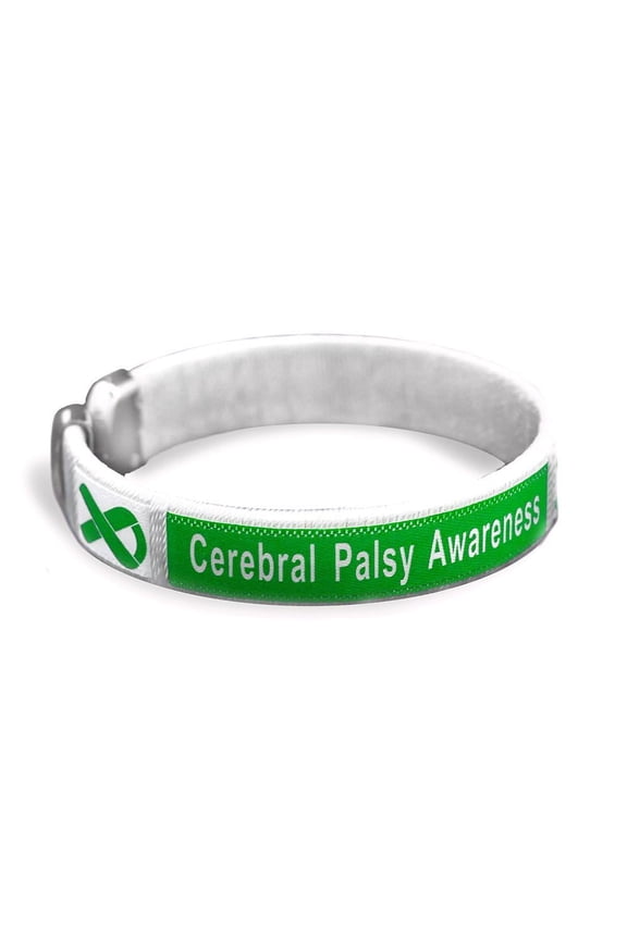 Cerebral Palsy Awareness Bangle Bracelets, 1 Pack