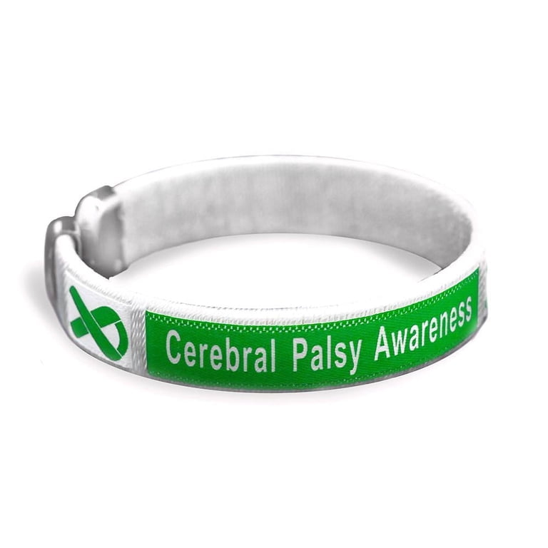 The Awareness Company Cerebral Palsy Awareness Medical ID Bracelet