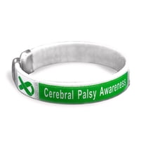 The Awareness Company Cerebral Palsy Awareness Medical ID Bracelet 25 Pack