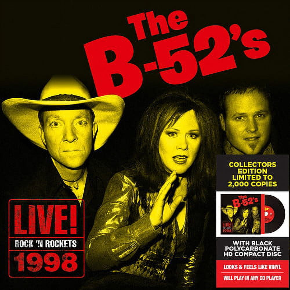 The B-52's - Live! Rock 'N Rockets 1998 - Music & Performance - CD ...