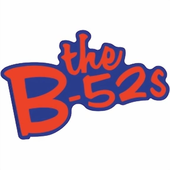 The B-52's Logo 5.25"x3.4" Sticker