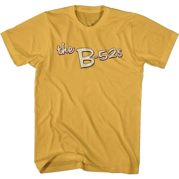 The B-52's The B Logo Ginger Adult T-Shirt
