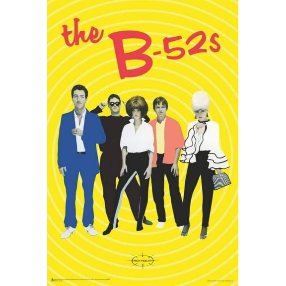 The B-52s Poster - 24" x 36"