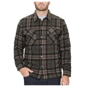 The B.C. Clothing Co. Heritage Mens Textured Flannel Shirt US, Alpha, XXL, Regular, Regular, Green
