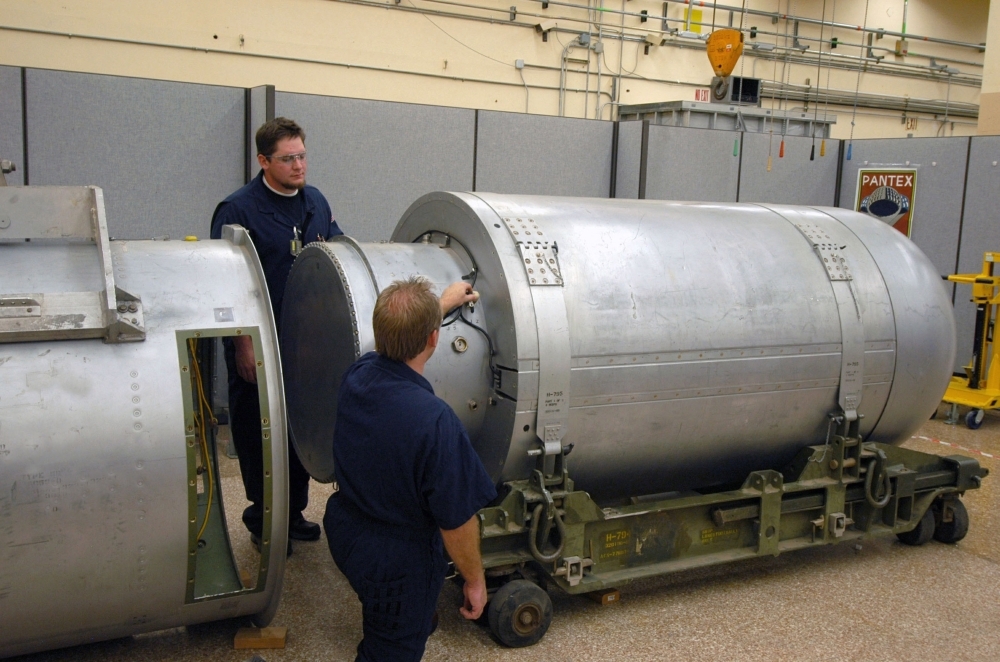 The B53 Was A High-Yield Bunker Buster Thermonuclear Weapon Developed ...