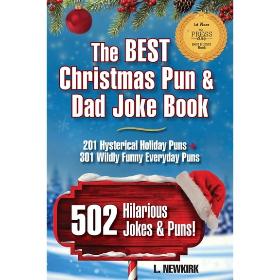 The BEST Christmas Pun & Dad Joke Book, (Paperback)