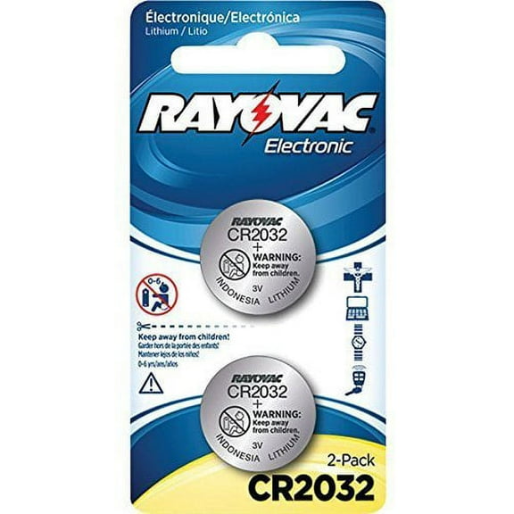 The BEST RAYOVAC 3V 2032 LITHIUM BATT 2 PK by Generic