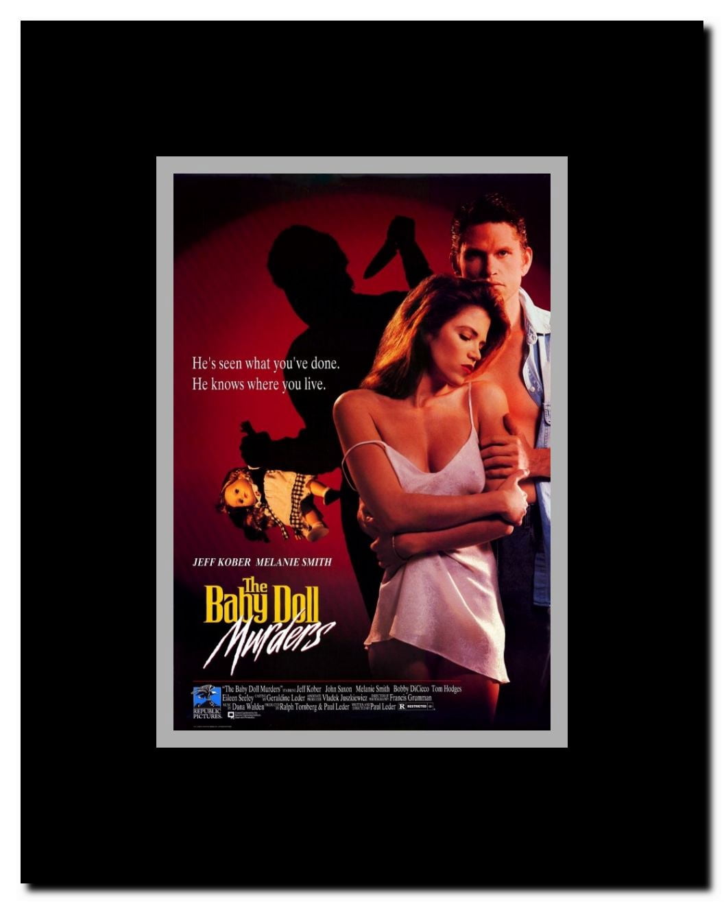 The Baby Doll Murders Framed Movie Poster