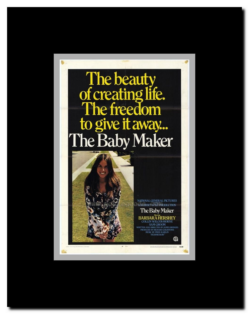 The Baby Maker Framed Movie Poster