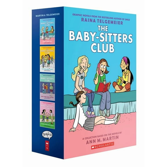 The Baby-Sitters Club #1-4 Graphic Novel Box Set (Hardcover)