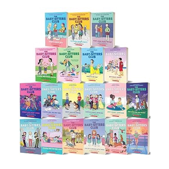 The Baby-Sitters Club Complete Graphic Novel Collection 19-Book Set by ...