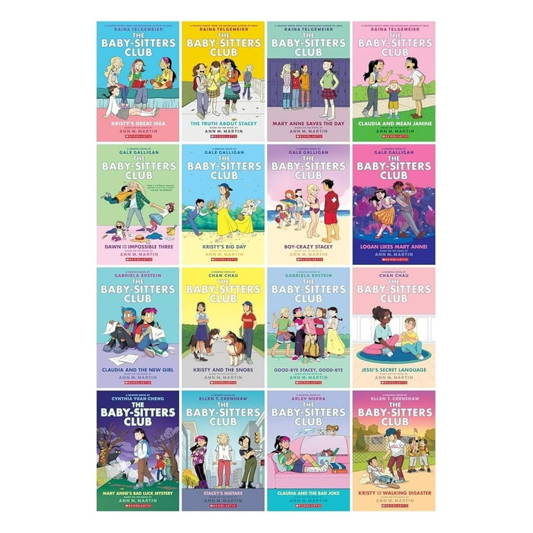 The Baby-Sitters Club Series Graphic Novels Collection Set, Books