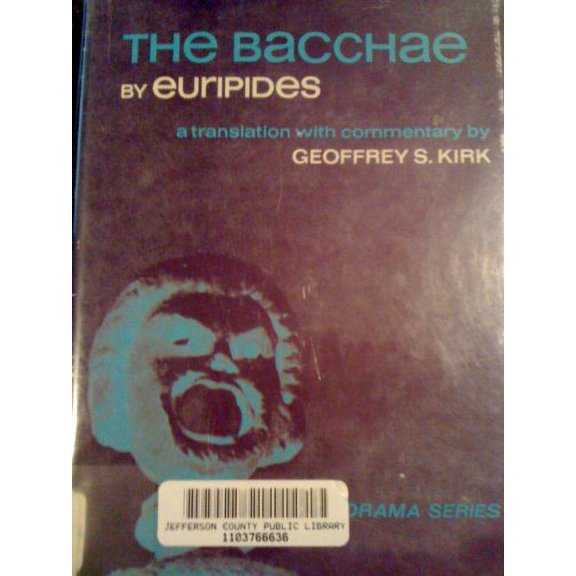 Pre-Owned The Bacchae (Hardcover) 9780130552853