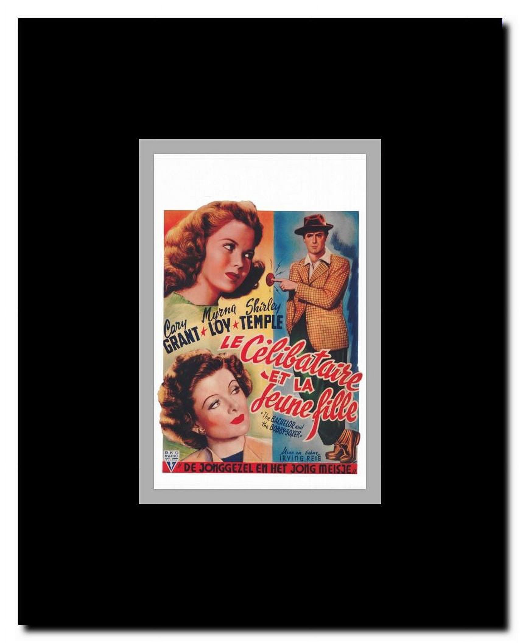 The Bachelor and the Bobby-Soxer Framed Movie Poster