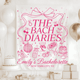 thumbnail image 1 of The Bachelorette Diaries Tapestry, Princess Bachelorette Banner, The Bach Diaries Decorations, Princess Theme Bach Banner, 1 of 2