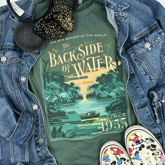 The Backside of Water Since 1955 Comfort Colors T-shirt, Magic Kingdom Disney Shirt