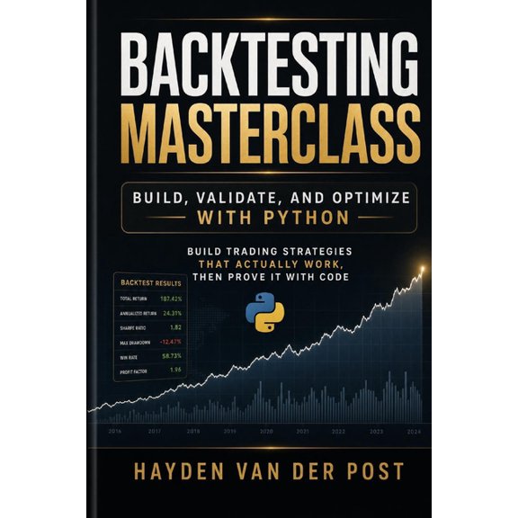 The Backtesting Masterclass: Build, Validate, and Optimize with Python: Ideas are cheap. Verified performance is pricele, (Paperback)