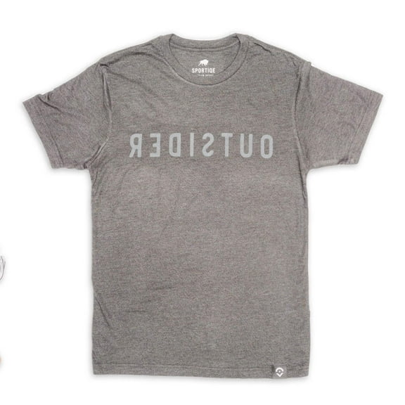 The Backwards Tee - Grey
