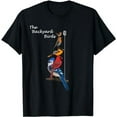 thumbnail image 1 of The Backyard Birds Blue Jay Cardinal Wren Bird Birdwatcher T-Shirt, 1 of 5