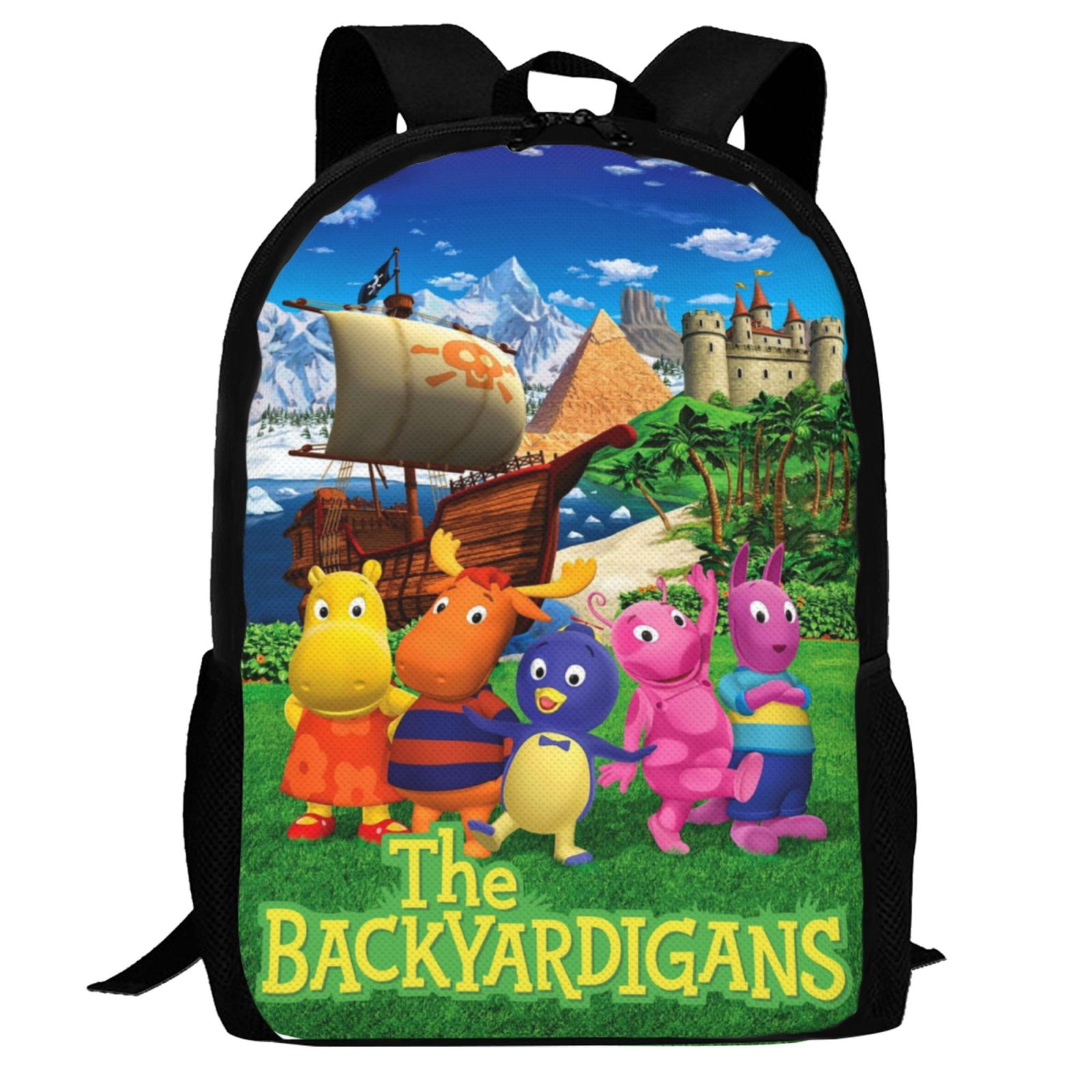 The Backyardigans Backpack,3d Print Laptop Backpack Lightweight Casual ...