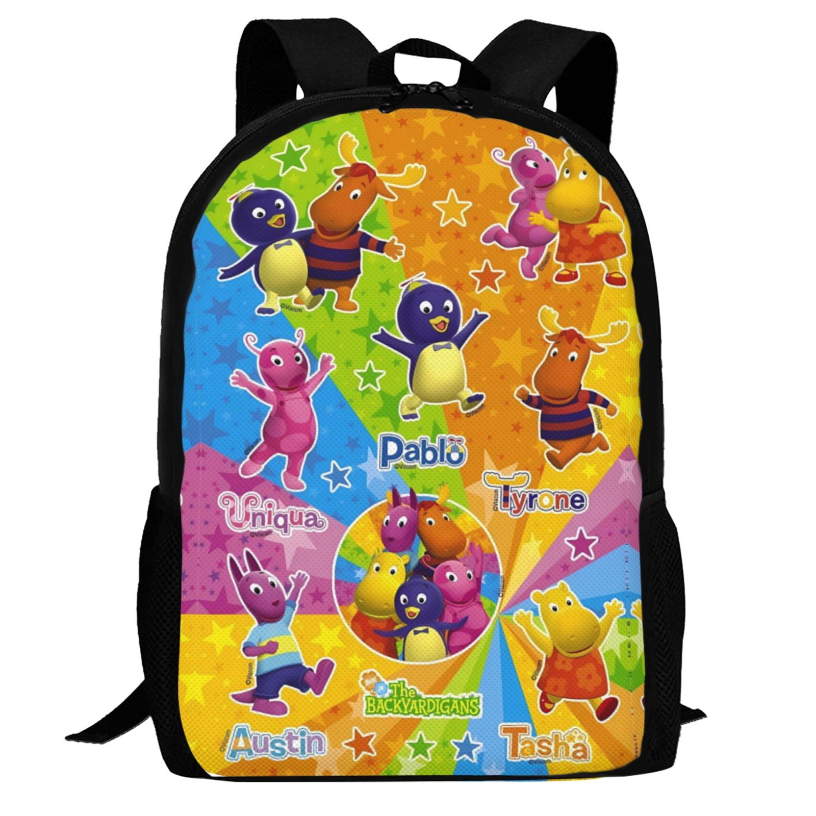 The Backyardigans Backpack,3d Print Laptop Backpack Lightweight Casual ...