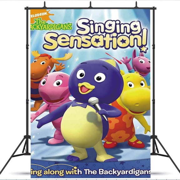 The Backyardigans Party Supplies Background Backdrop Taspestry Banner Poster Decor Decorations
