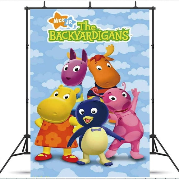The Backyardigans school Poster Wall Decor Birthday Banner Backdrop Background Party Supplies Taspestry