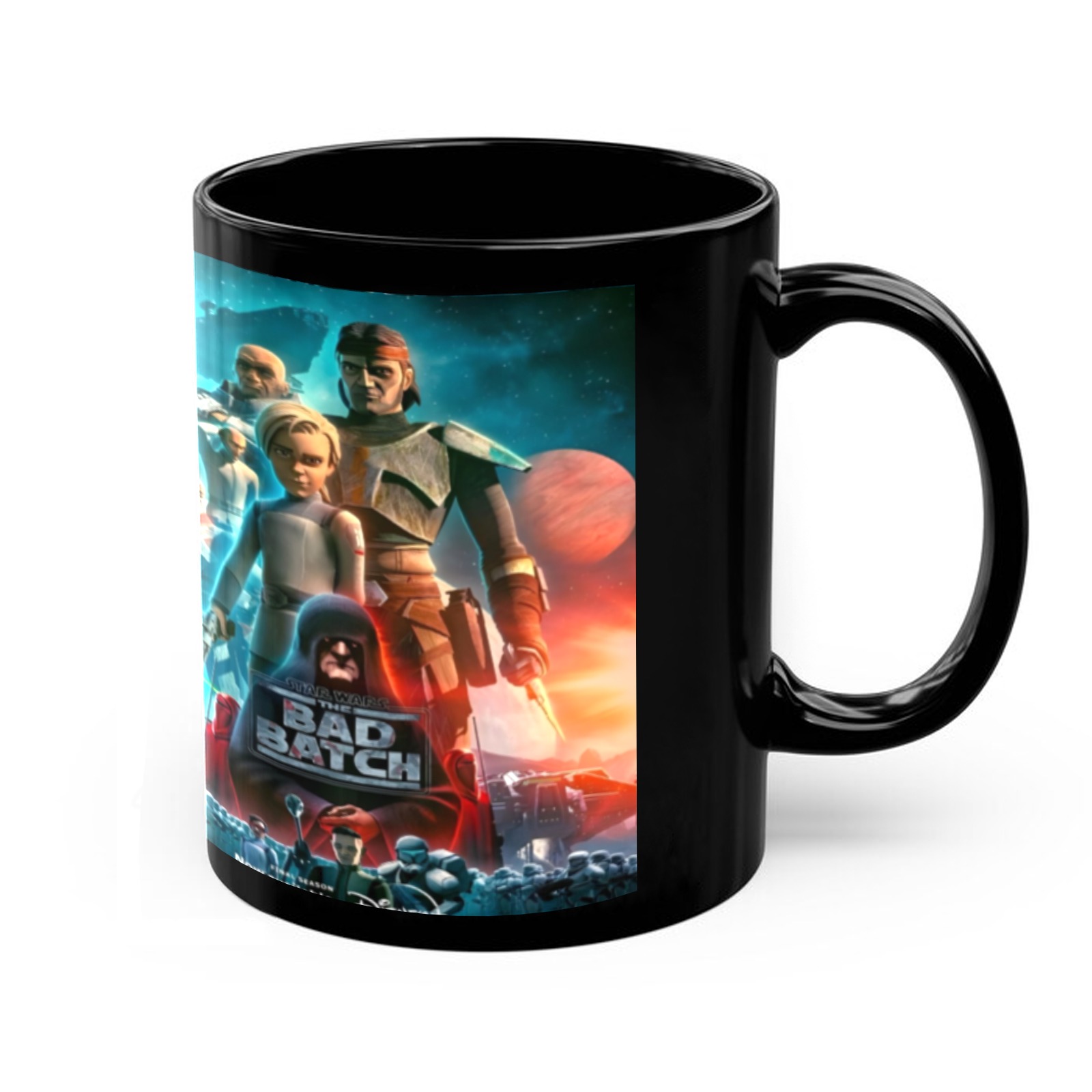 The Bad Batch Custom Ceramic Mug—Art That Survives the Microwave ...
