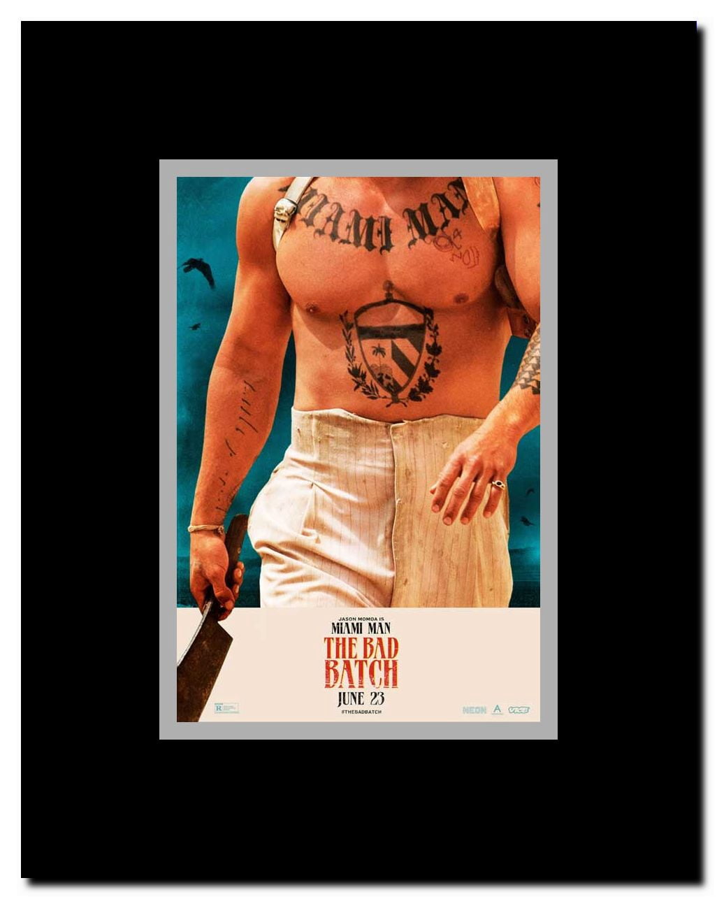 The Bad Batch Framed Movie Poster