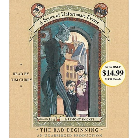 Pre-Owned The Bad Beginning (Series of Unfortunate Events (Random House Audio)) Paperback