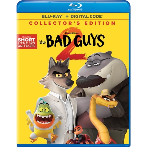 The Bad Guys 2 (Blu-ray + Digital Copy), Family, DreamWorks